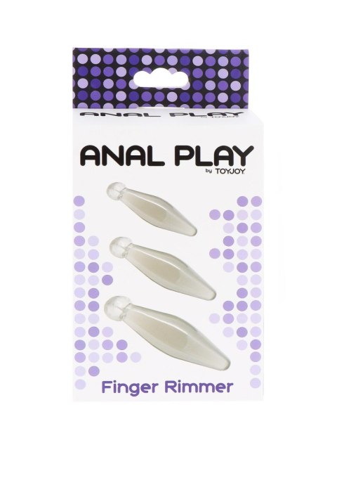 Finger Rimmer 3pcs Transparent TOYJOY