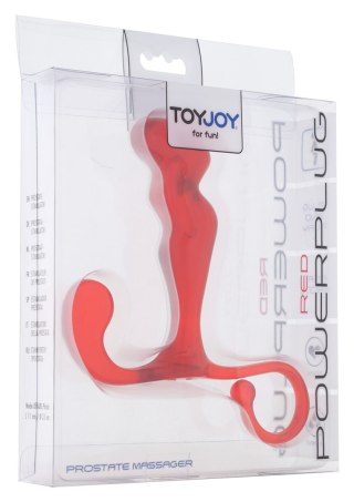 Power Plug Prostate Massager Red TOYJOY