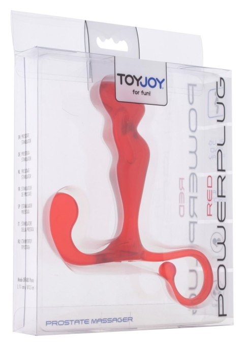 Power Plug Prostate Massager Red TOYJOY