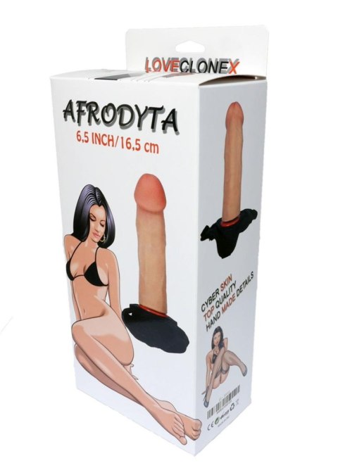 Proteza-AFRODYTA Strap On-LOVECLONEX 6,5"""""""" B - Series Real