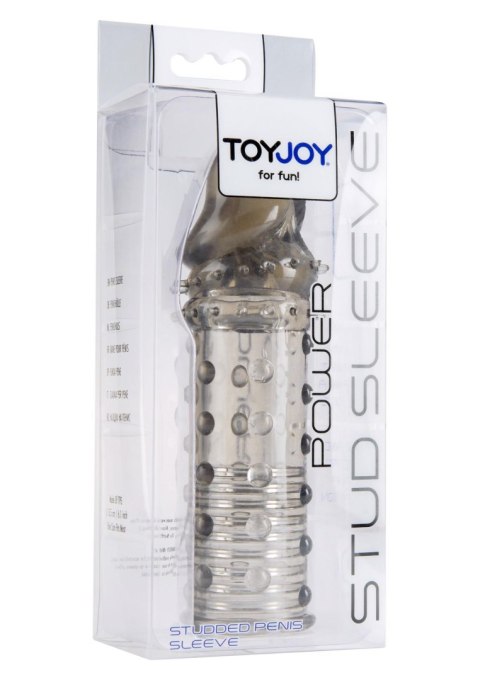 Power Stud Sleeve Grey TOYJOY