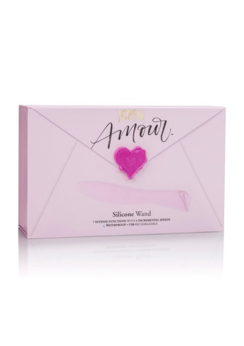 Amour Silicone Wand Pink Jopen