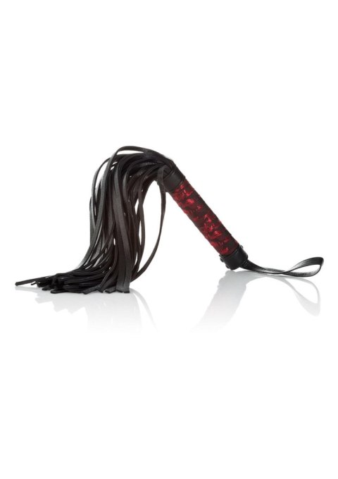 Scandal Flogger With Tag Black CalExotics