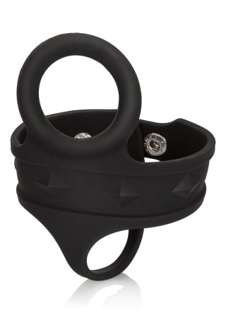 Silicone 3-Snap Ball Spreader Black CalExotics