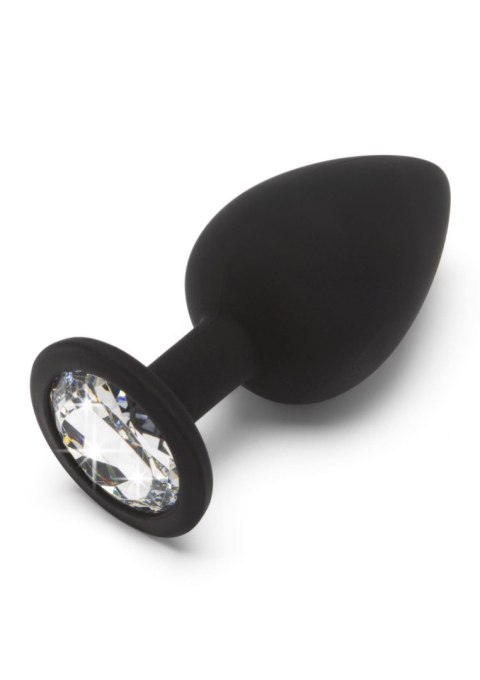 Diamond Booty Jewel Large Black TOYJOY