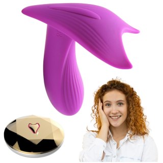 Stymulator-Silicone Panty Vibrator USB 10 Function / Heating / Voice Control B - Series Fox