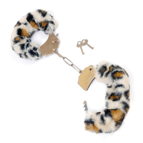 Kajdanki Fetish B - Series- Furry Cuffs Leopard Fetish B - Series