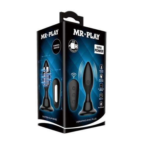 MR PLAY - VIBRATING ANAL PLUG Mr. Play