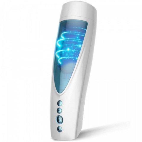 Masturbator-Vibrating, Rotating and Flashing Masturbation USB 10+10 Function / Talk Mode B - Series Fox