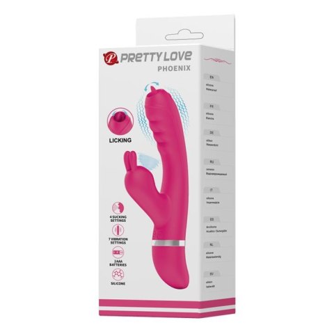 PRETTY LOVE -PHOENIX, 7 vibration functions 4 stimulation functions Pretty Love