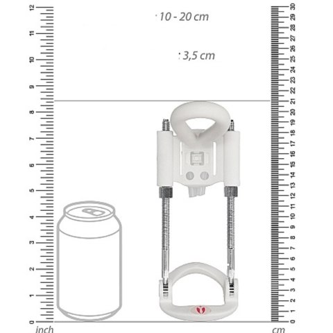 Penis Extender - White Pumped