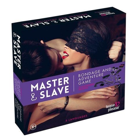 Master & Slave Bondage Game Purple (NL-EN-DE-FR-ES-IT-SE-NO-PL-RU)) Tease & please