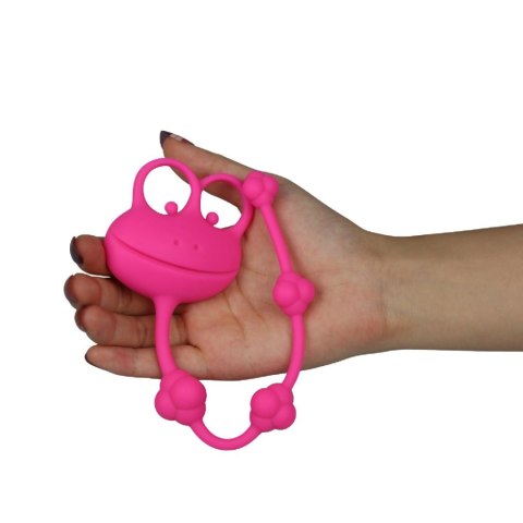 10"" Silicone Frog Anal Beads Lovetoy