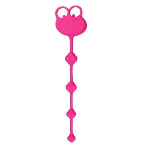 10"" Silicone Frog Anal Beads Lovetoy
