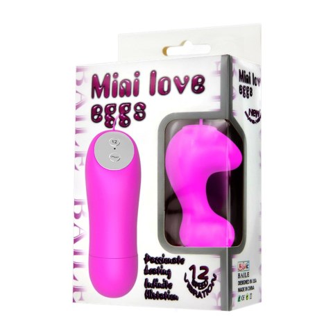 BAILE- Mini love eggs, 12 vibration functions BAILE