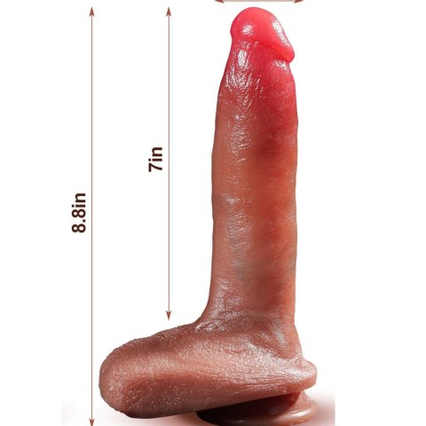 Wibrator-Silicone, 10 vibration modes 7 thrusting function, Heating B - Series Fox