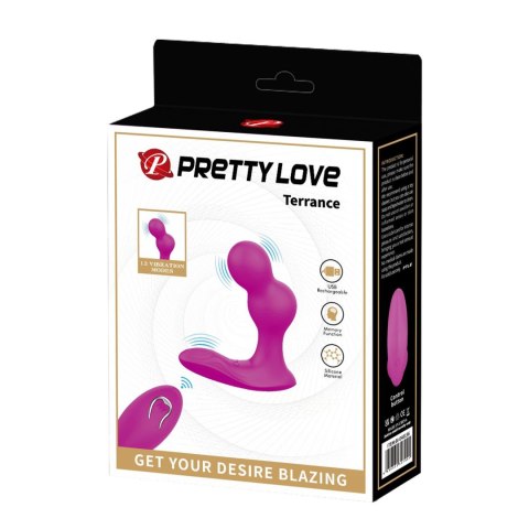 PRETTY LOVE - Terrance, 10 vibration functions Memory function Wireless remote control Pretty Love