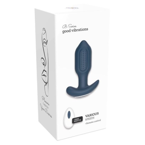 Victoria - Vibrating Anal Plug, remote control B - Series Lyla