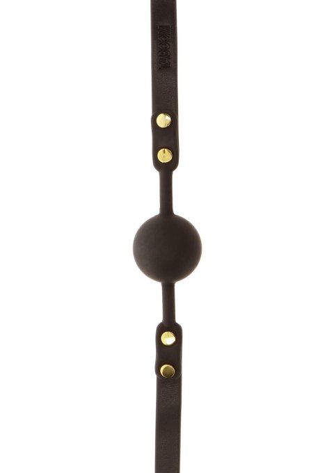 Studded Mouth Gag Black Taboom