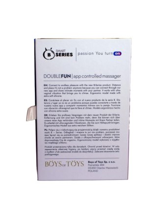 Double Fun - App Controlled massager B - Series Smart