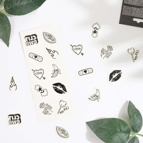 SET of 10 TEMPORARY TATTOOS - CANDY COLLECTION Secret Play