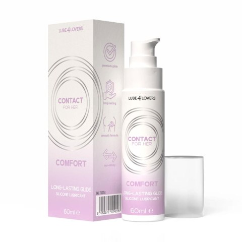 Lubrificante Anale Silicone Comfort 60 ml Lube4lovers