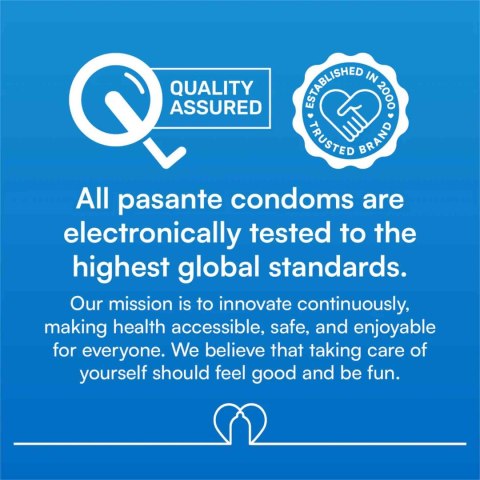 Pasante Ribbed/Passion Condoms 3 pcs Pasante