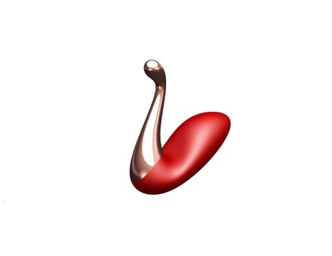 Stymulator - Swan massager, interchangeable heads - USB 9 Functions / APP Mobile B - Series Magic
