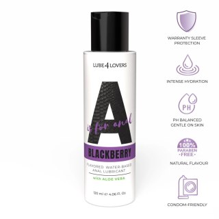 Anal Lubricant A Is for Blackberry 120 ml Lube4lovers