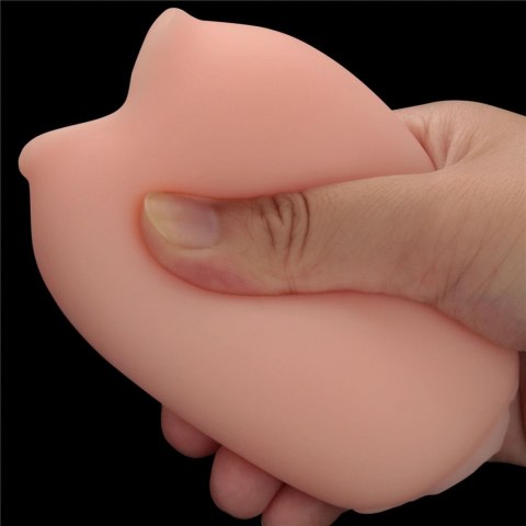 Slider Double-Ended Masturbator Mouth and Vagina Lovetoy