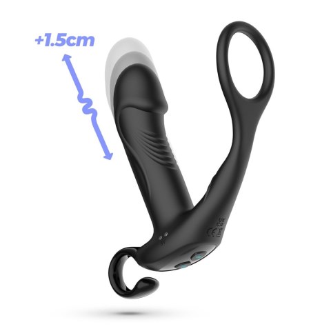 CRUSHIOUS MAGOO PROSTATE MASSAGER WITH COCKRING AND REMOTE CONTROL Crushious
