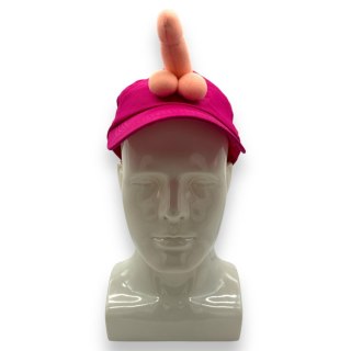 Kinky Pleasure - DS002 - Cap With Penis - Pink - One Size Kinky Pleasure