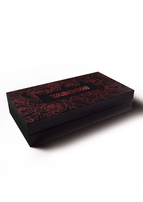 Wild Roses Ball Gag Black Taboom