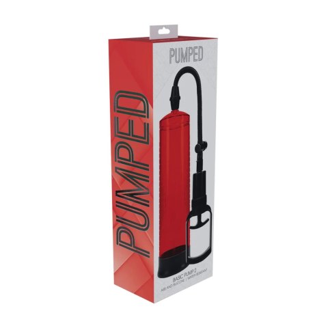 Basic Pump 2 - Water Resistant - Red Pumped