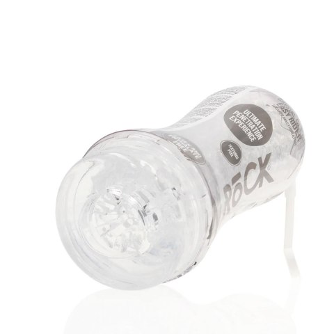 Easy Rider - Textured Masturbator - Transparent RealRock