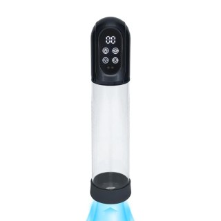 Engage - Automatic Waterproof Penis Pump and Masturbator - Gun Metal Pumped