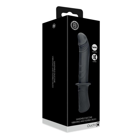 Hand Held Vibrating Sex Machine - Black Ouch!