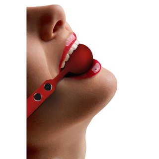 Silicone Ball Gag Red Ouch!