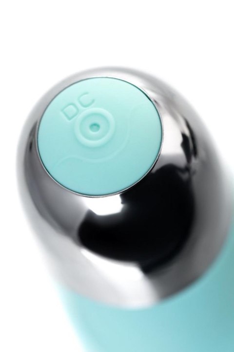 Relief vibrator with clitoral stimulation Flovetta Flax, silicone, mint, 17.5 cm Flovetta