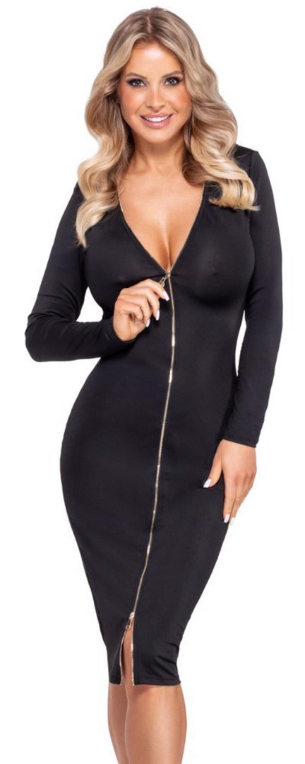 Dress Zip L Cottelli PARTY