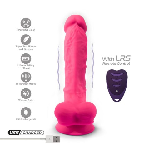 Model 1 8" Pink Vibration+ LRS Silexd