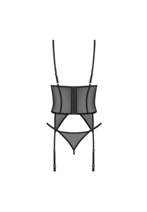 Euridia gorset i stringi XL/2XL Obsessive