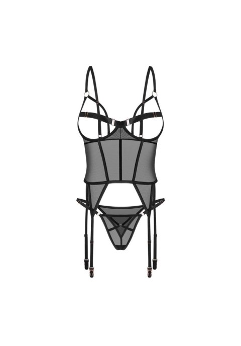 Euridia gorset i stringi XL/2XL Obsessive