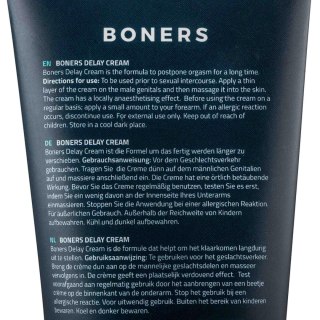 Boners - Delay Cream 100 ml Boner