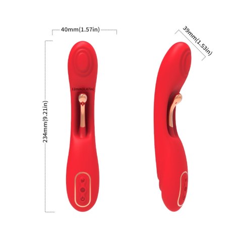 Fishhook Red Dual-point vibration B - Series Joy