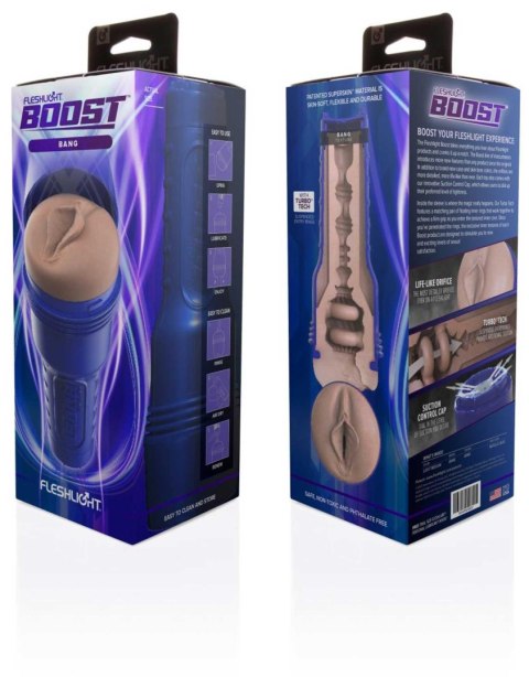 Fleshlight - Boost Bang Light Medium Flesh Fleshlight