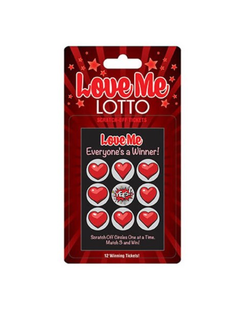 Love Me Lotto - 12 unique tickets LITTLE GENIE PRODUCTIONS