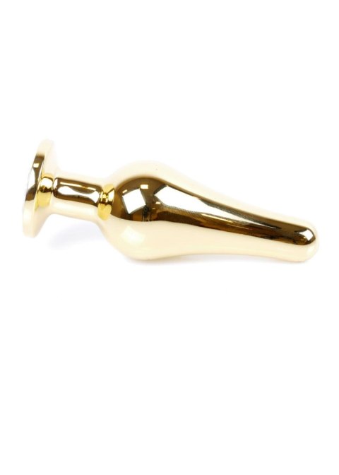 MyLove Toys - Jewellery Gold BUTT PLUG- Red MyLove Toys