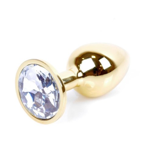 MyLove Toys - Jewellery Gold PLUG- Clear MyLove Toys