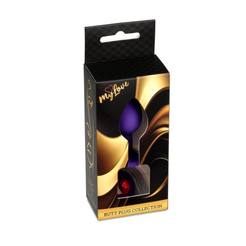 MyLove Toys - Jewellery Purple Silicone PLUG Small MyLove Toys